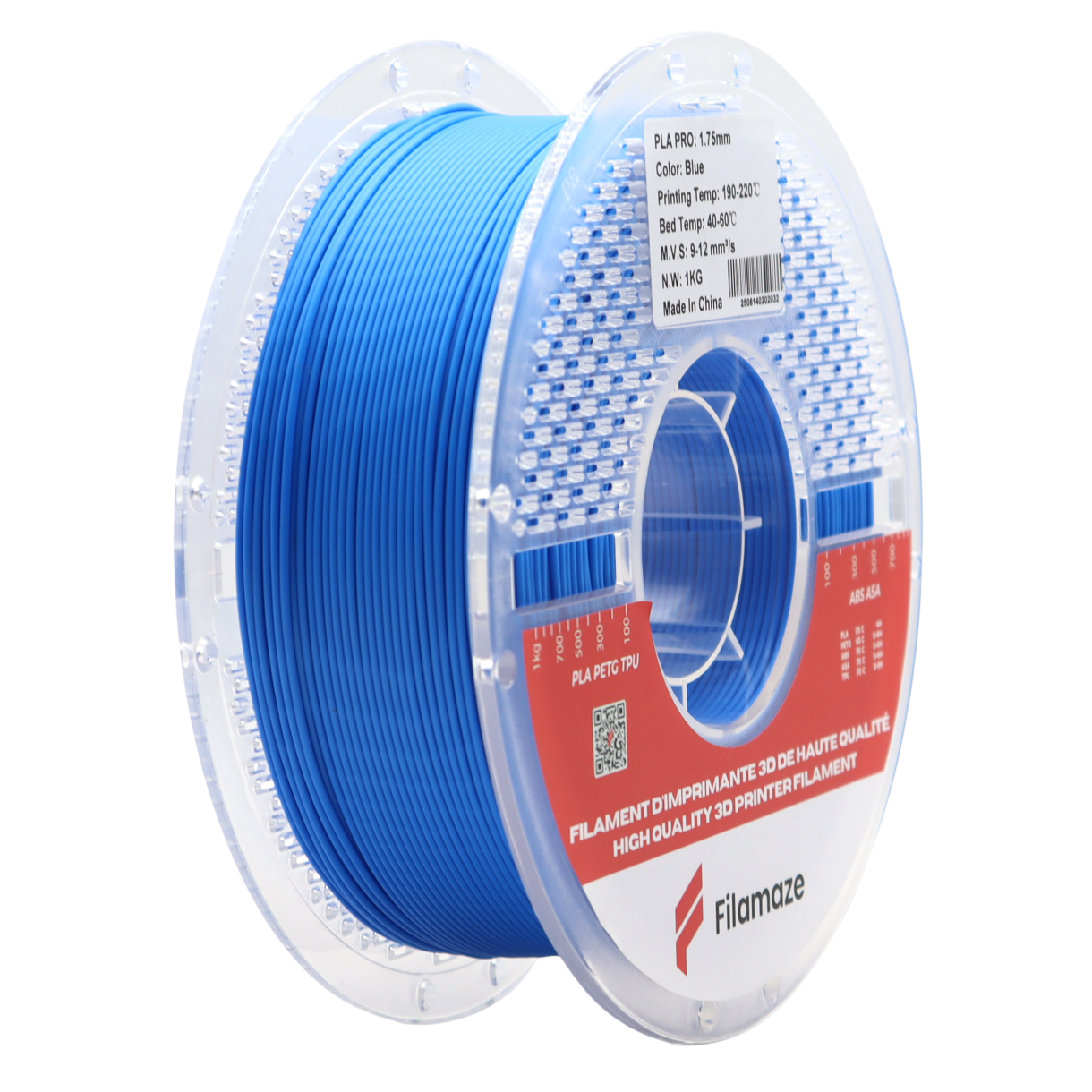 PLA PRO - BLUE 1.75MM (1KG)