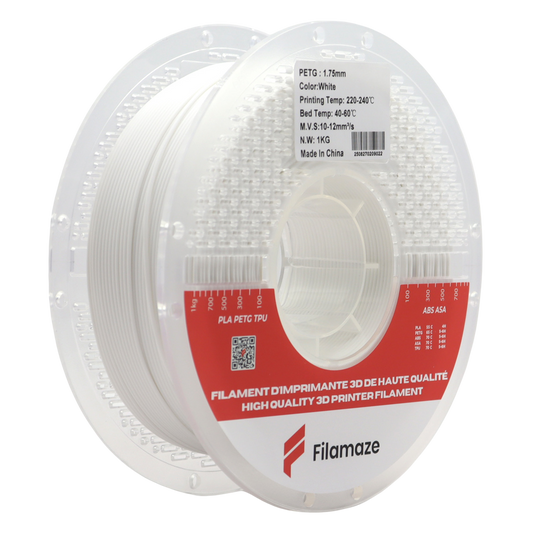 PETG - WHITE  1.75MM (1KG)
