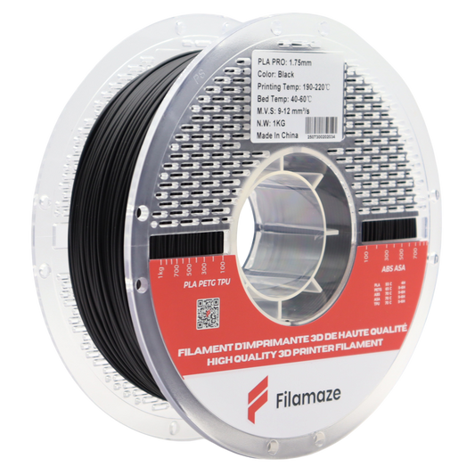 PLA PRO - BLACK  1.75MM (1KG)